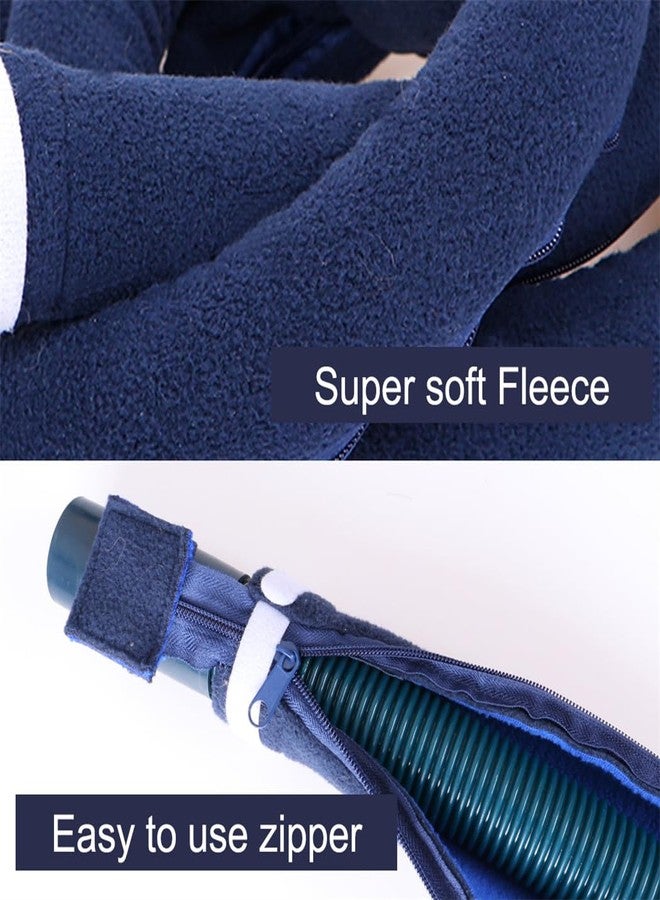 Yeasing CPAP Tube Hose Cover 6ft CPAP Tubing Covers Tubing Insulator with Zipper Soft Zippered Fleece Wrap Fits for All Type of CPAP Tubing - Image 5